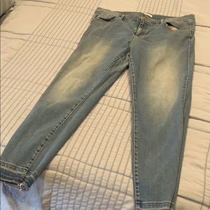 Loft size 32/14 light blue jeans